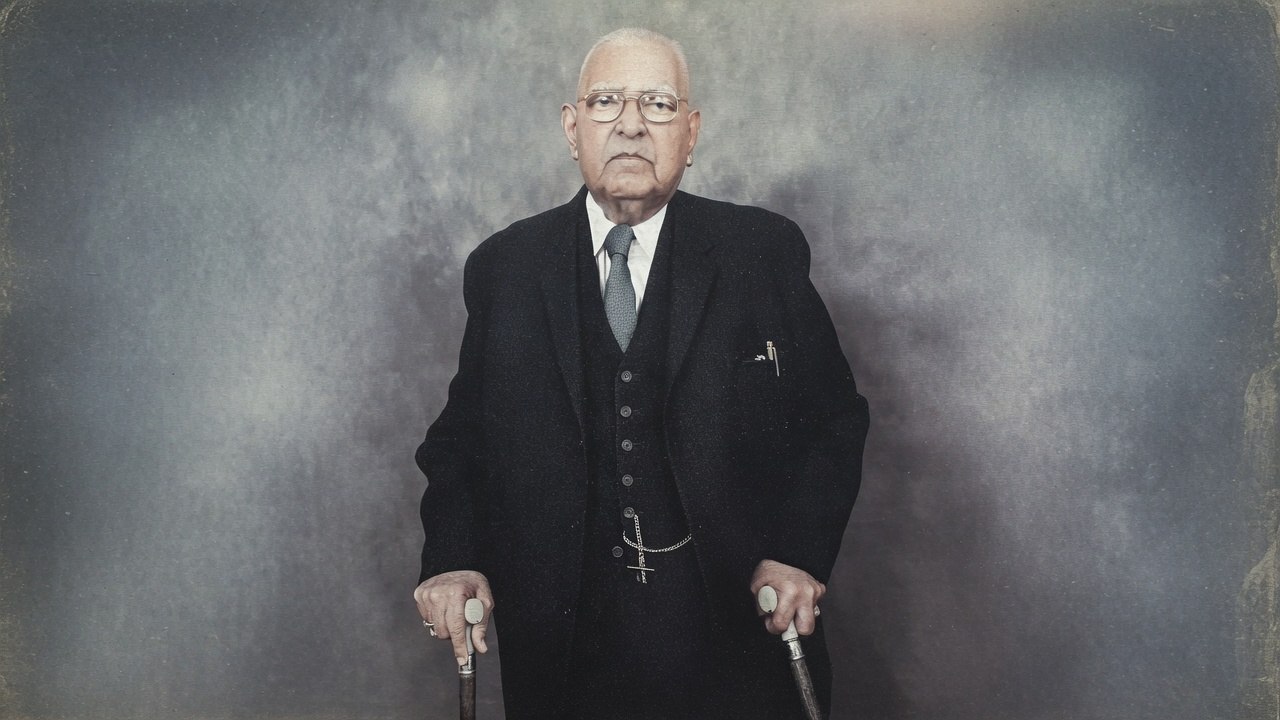 Portrait of Mr. Rewachand Thawardas Sapra, founder of the family enterprise